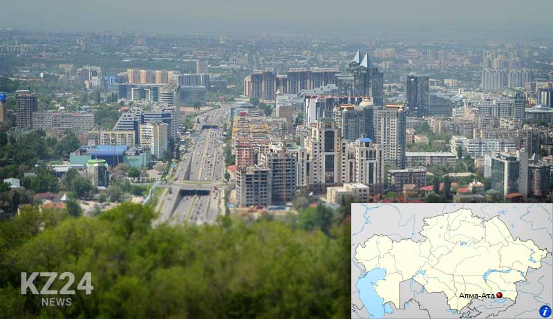 Самые большие города Казахстана: Алма-Ата