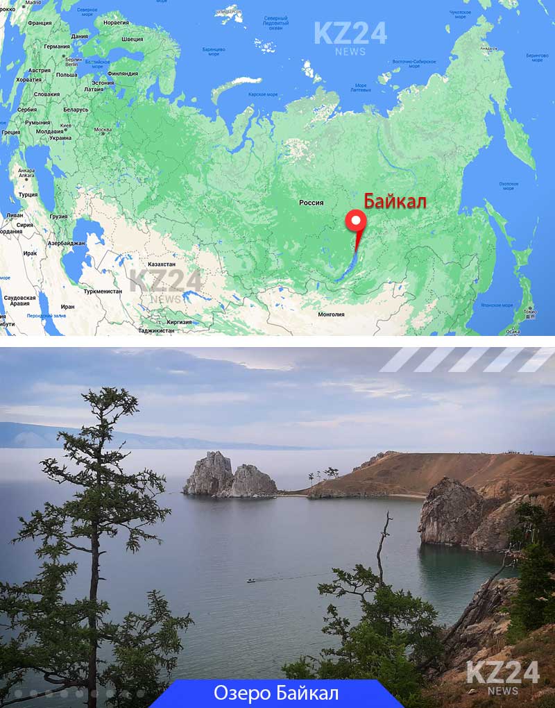 Самое глубокое озеро России - Байкал