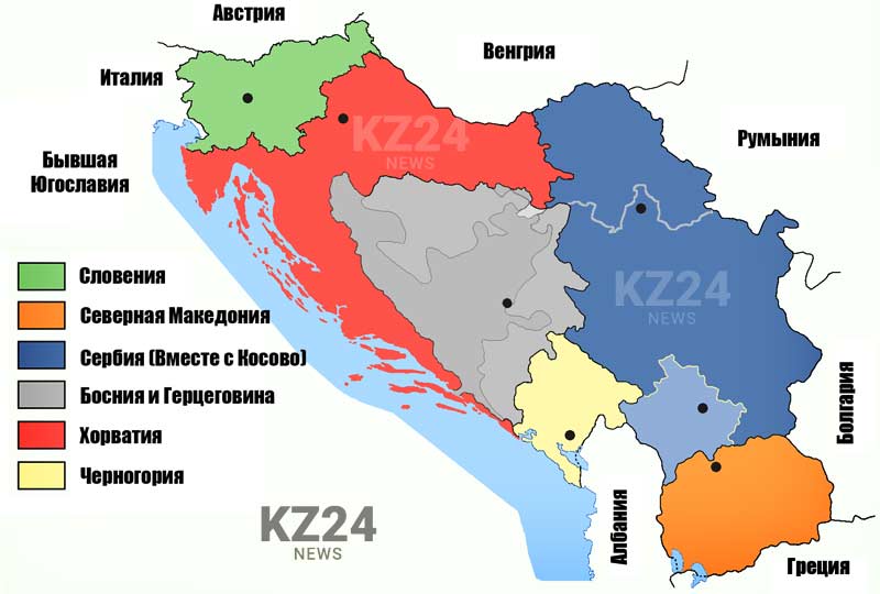 Страны бывшей Югославии