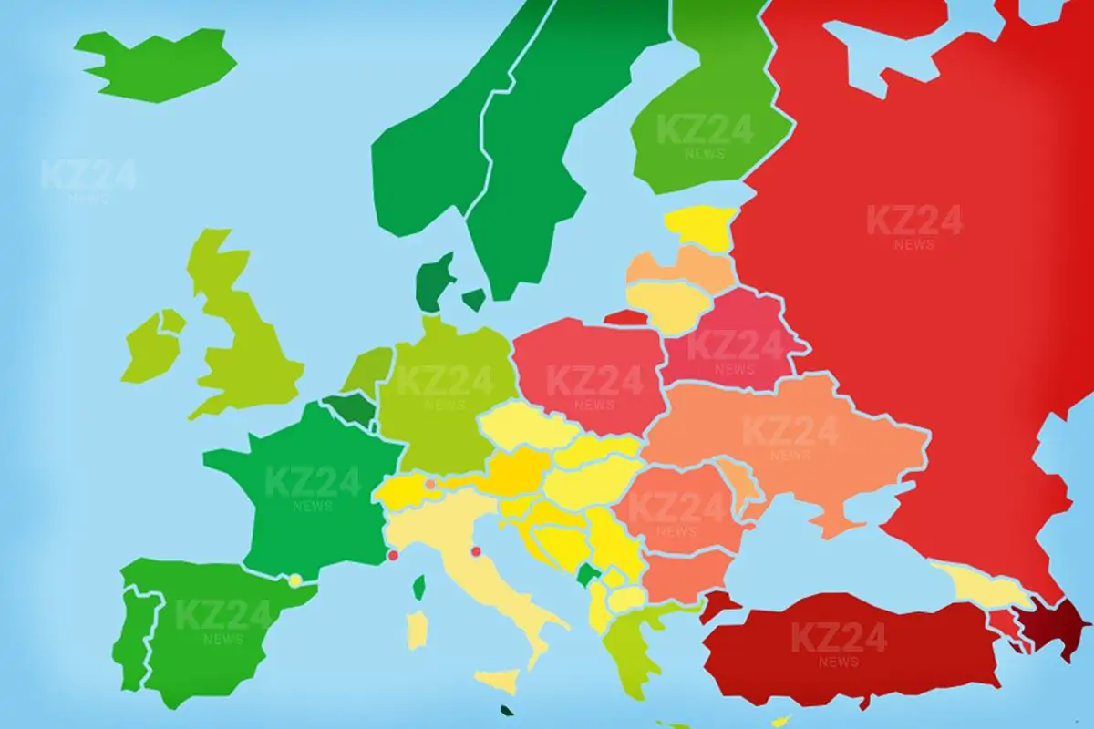 Лучшие и худшие страны для ЛГБТ в Европе (49 стран)