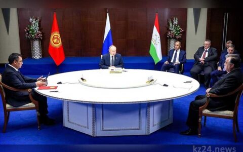 Встреча лидеров Таджикистаны, Кыргызстана и России