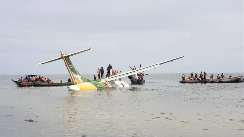 Крушение самолета в Танзании