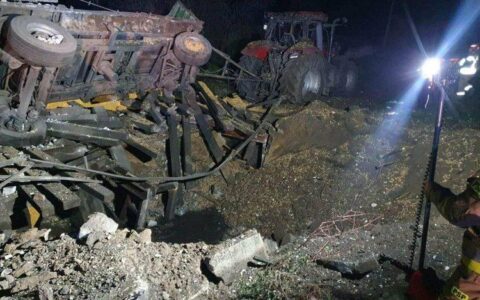 Ракетный удар по Польше