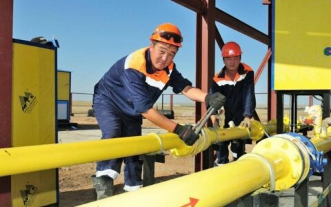 газ
