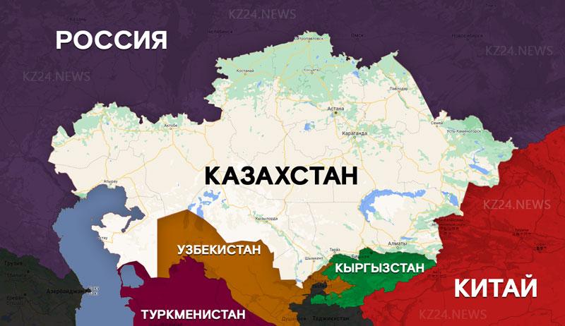 Границы Казахстана