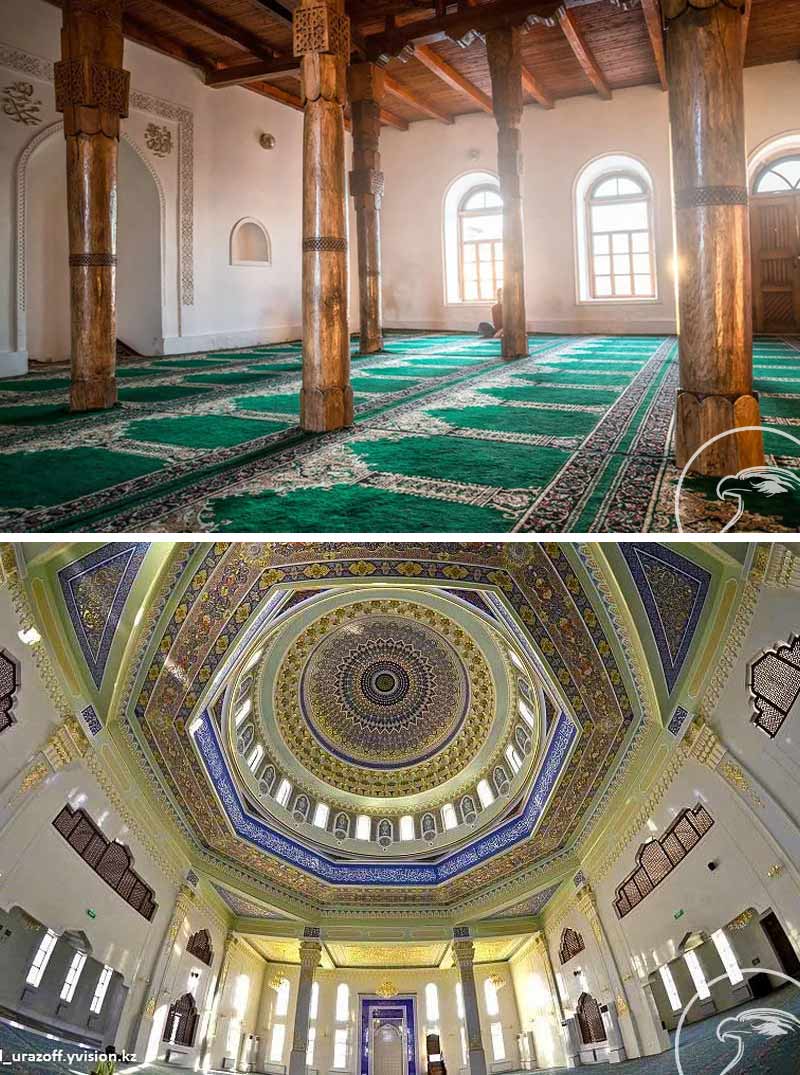 Мечеть Арыстан баба внутри