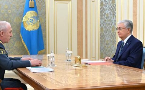Касым-Жомарт Токаев и Руслан Жаксылыков