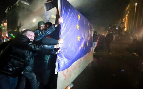 Грузия протесты