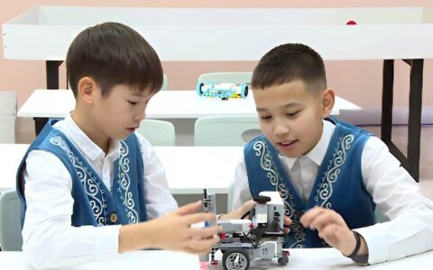 Роботы в казахских национальных играх