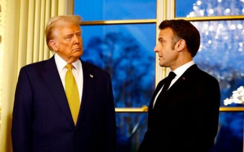 Макрон и Трамп