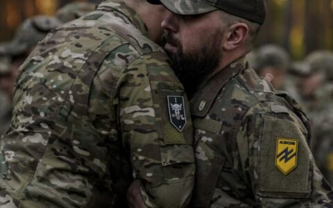 Украинский солдат