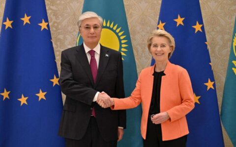 Токаев и Урсула фон дер Лейен