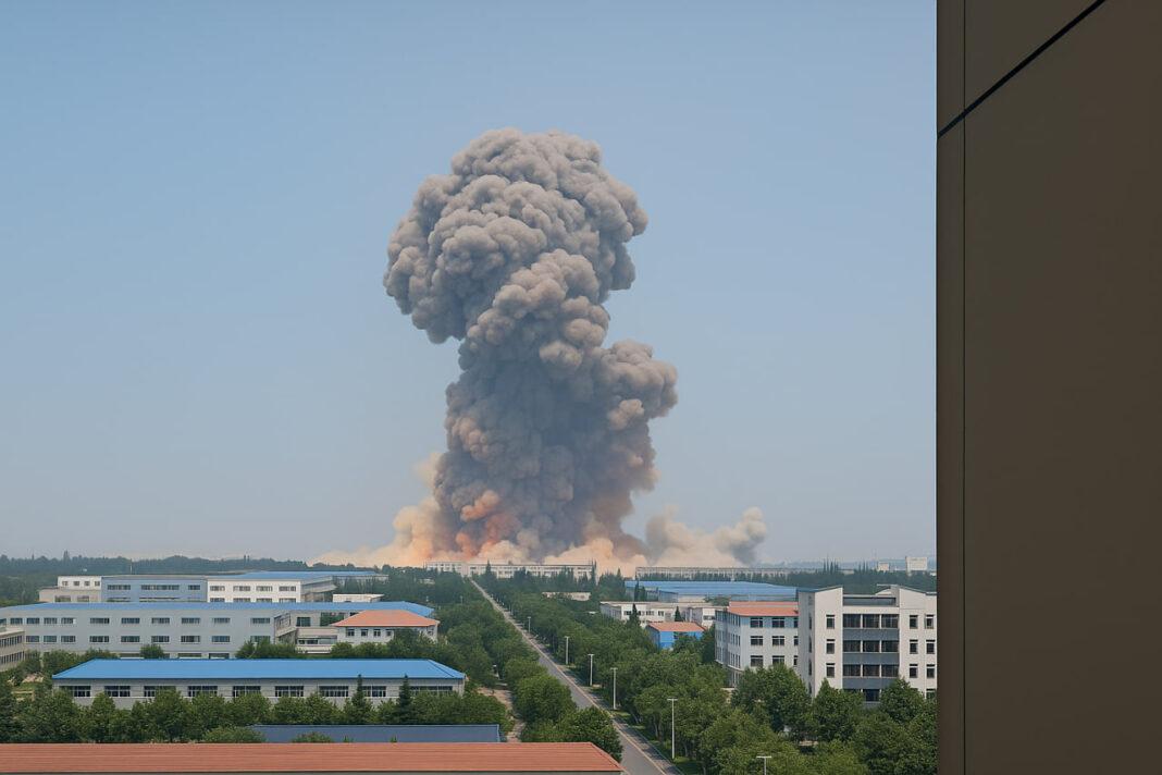 Взрыв в Китае