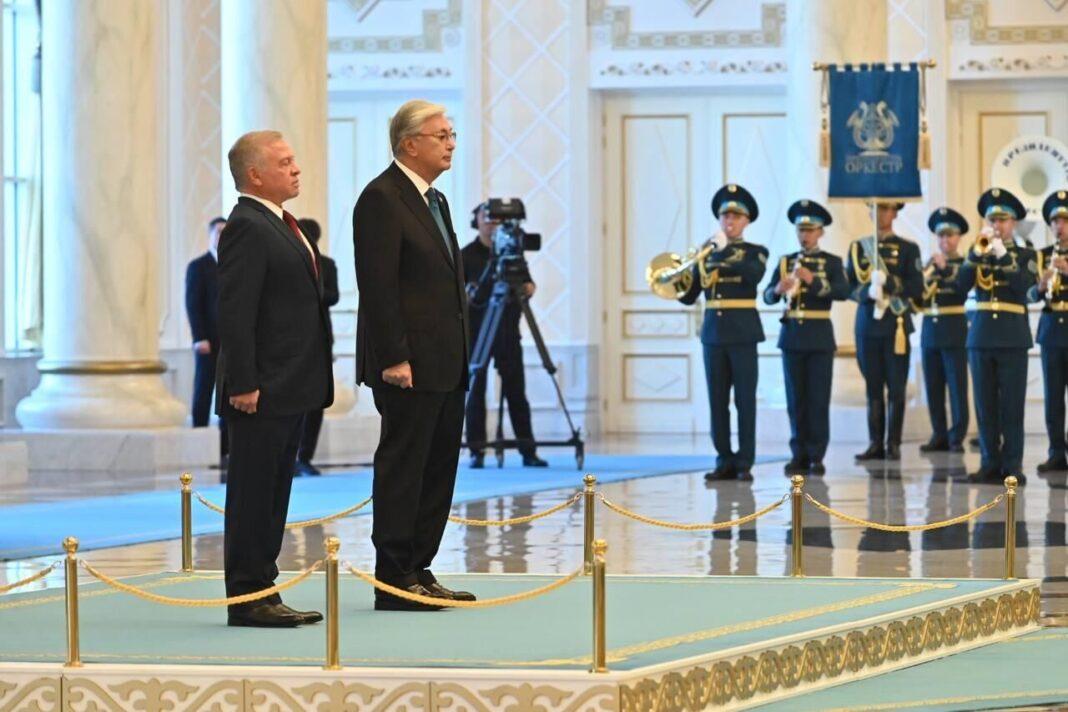 Переговоры президента Казахстана Касым-Жомарта Токаева и короля Иордании Абдаллы II бен аль-Хусейна