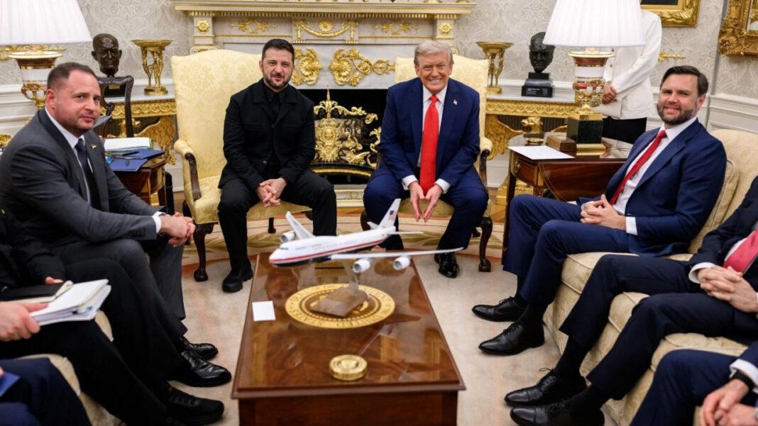 Встреча Дональда Трампа и Владимира Зеленского