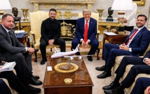 Встреча Дональда Трампа и Владимира Зеленского