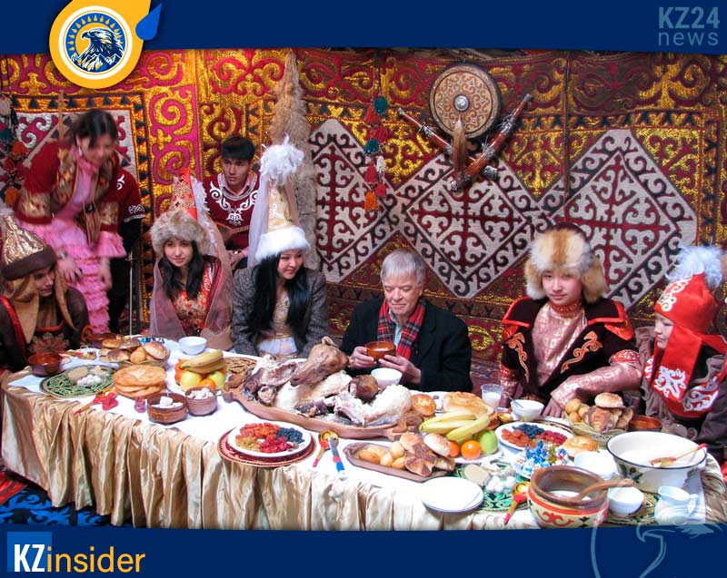 Дастархан казахская традиция