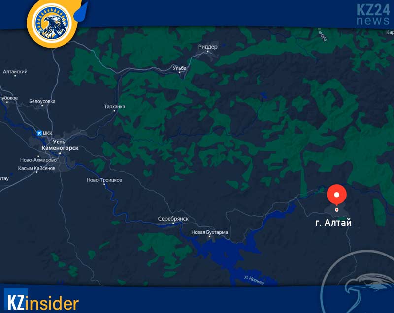 Город Алтай в Казахстане