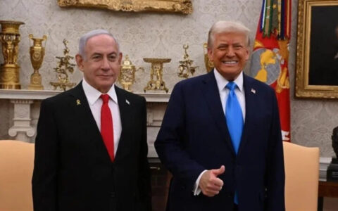 Президент США Дональд Трамп и премьер-министр Израиля Биньямин Нетаньяху