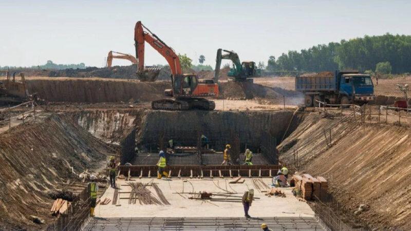 Реконструкция Кызылагашского водохранилища