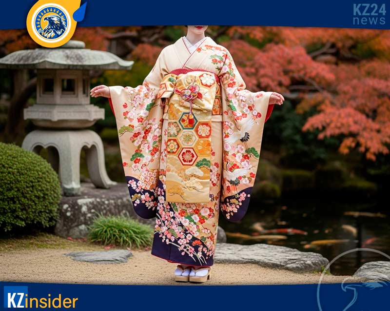 Девушка в кимоно