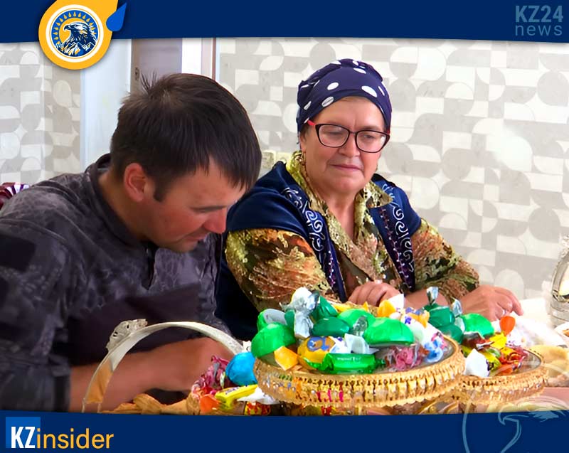 Лидия Азаматова с сыном