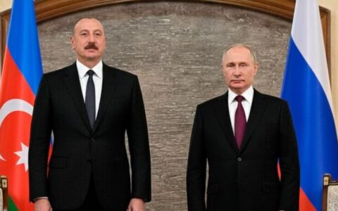 Путин и Алиев