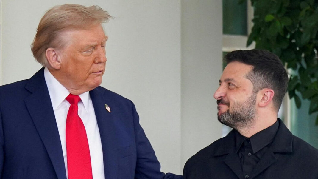 Дональд Трамп и Владимир Зеленский