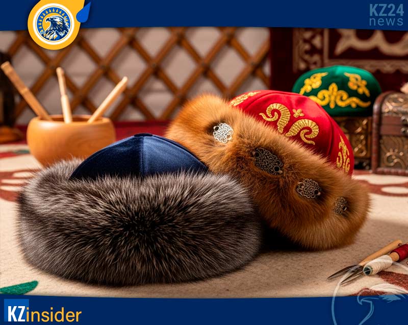 Борик шапка с меховой опушкой