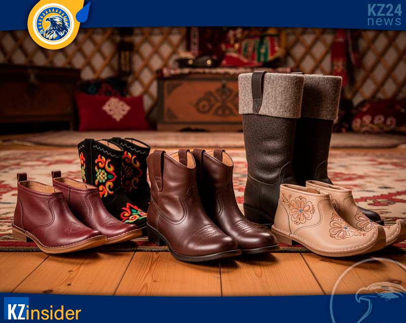 Казахская обувь