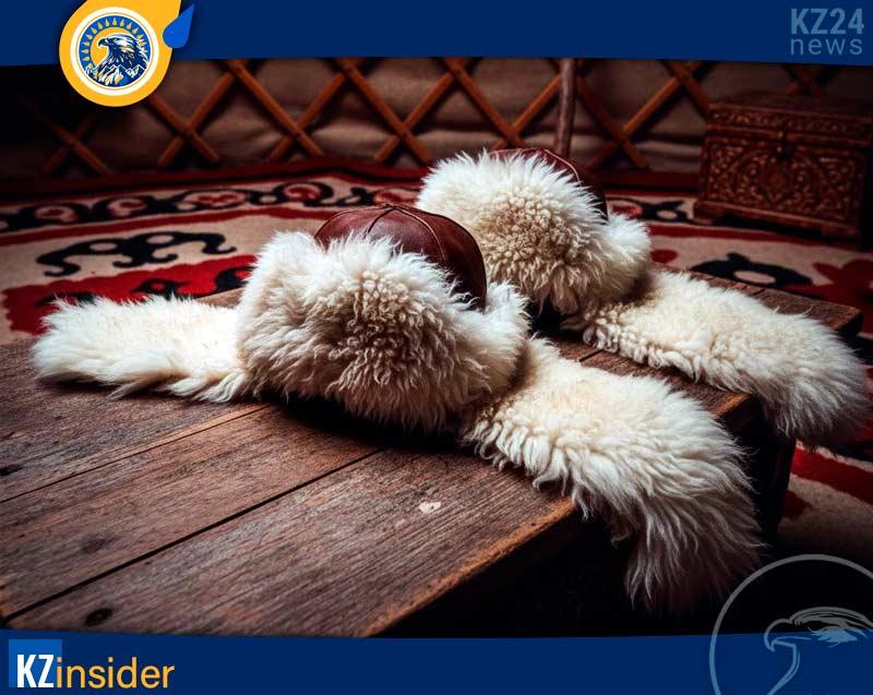 Казахский головной убор тымак