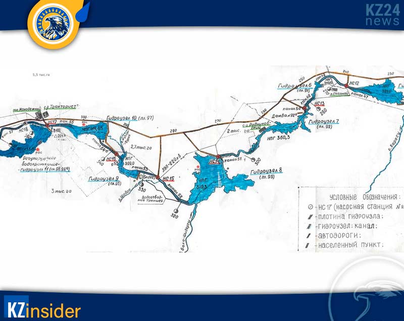 Проект Каныша Сатпаева Иртыш — Караганда