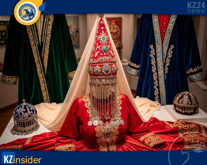 Свадебный наряд казахский