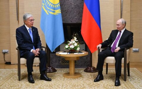 Касым-Жомарт Токаев и Владимир Путин