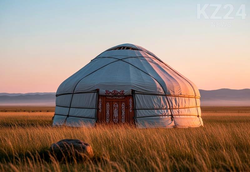Казахская юрта