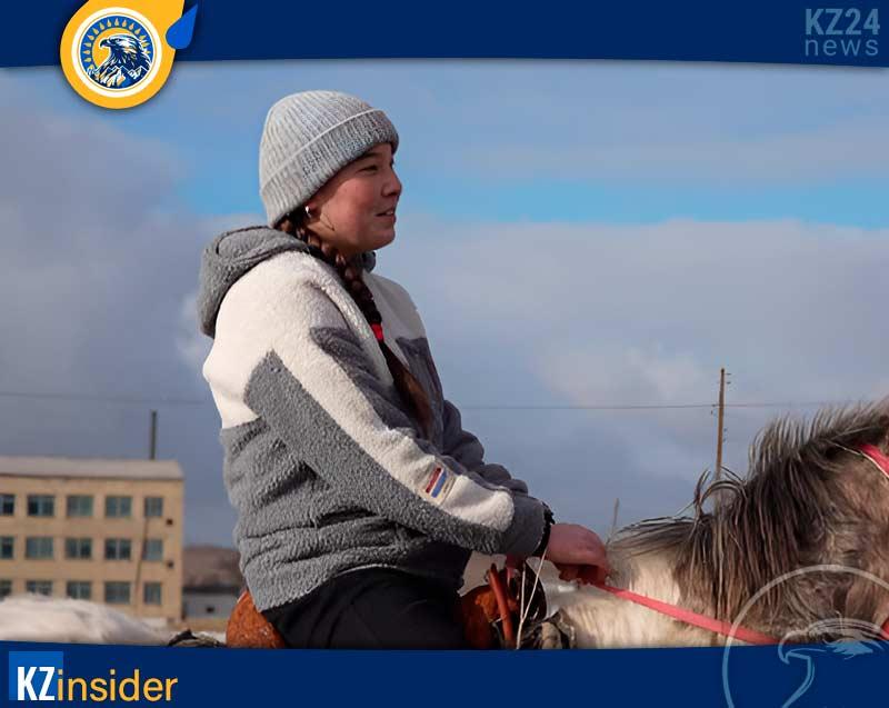 16-летняя Бибигуль Ыксан