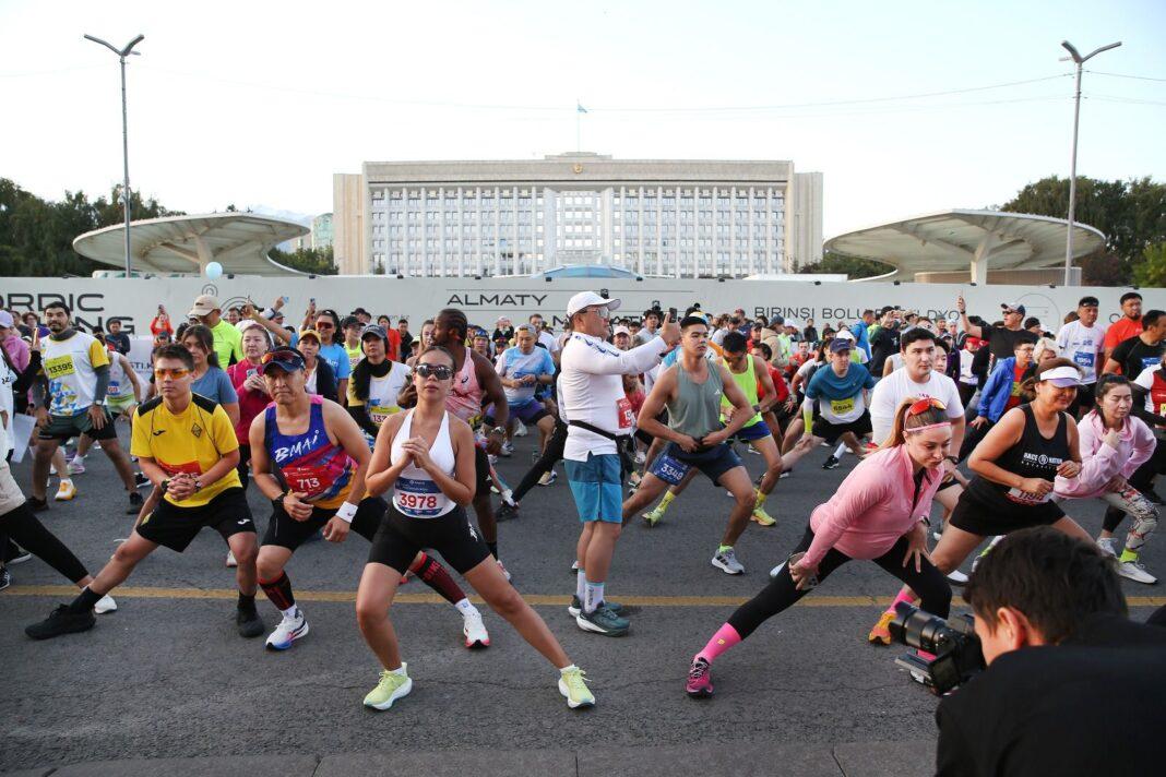 Участники марафона