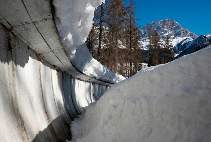 Бобслейная трасса в Италии