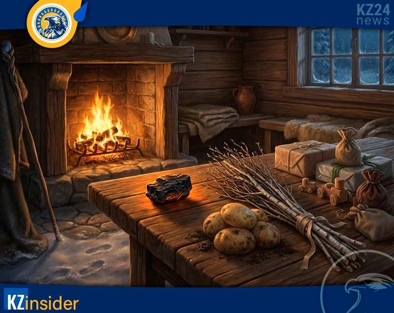 Уголь, картофель и розги как символ, а не наказание