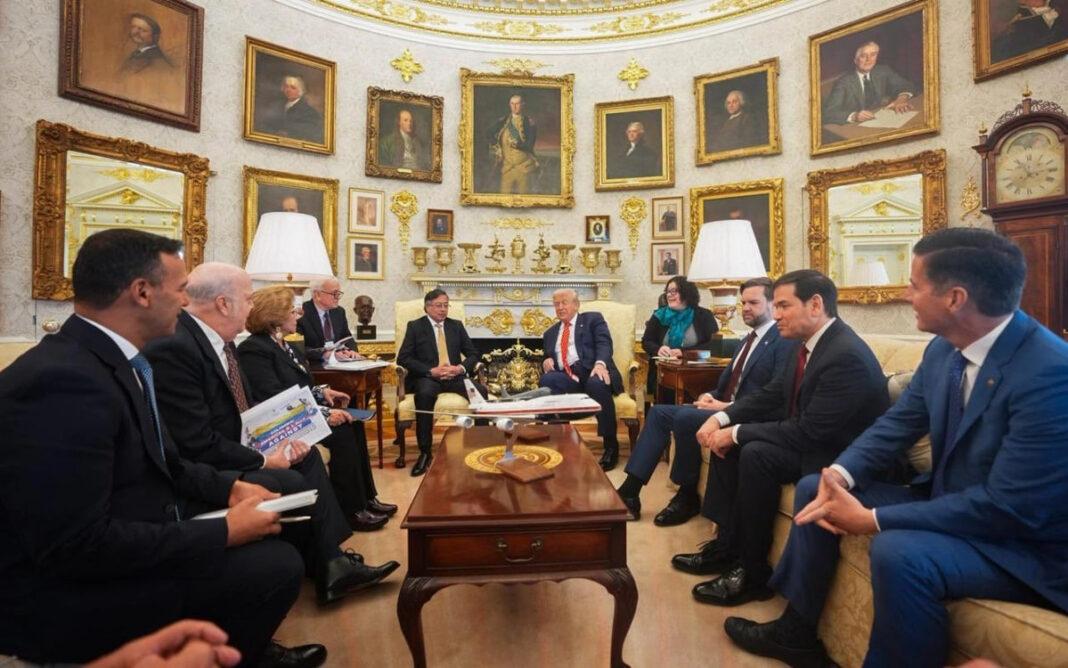 Закрытая встреча с представителями администраций США и Колумбии