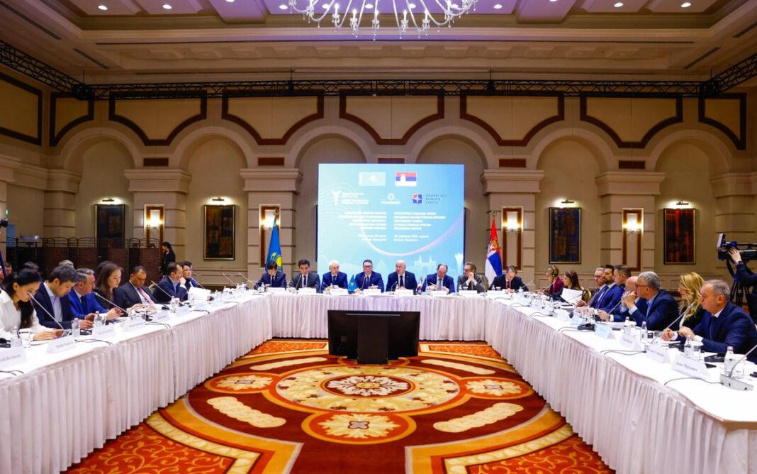 Казахстан и Сербия планируют совместное производство детского питания и расширяют сотрудничество Первый казахстанско-сербский Деловой совет в Астане