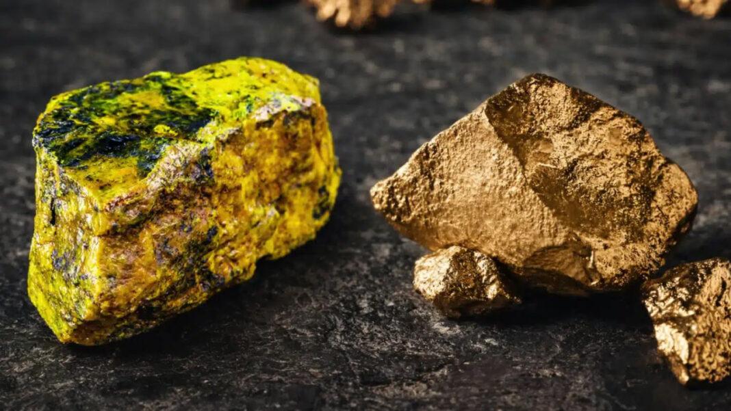 Уран и золото