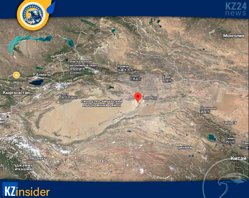 китайский полигон Лобнор
