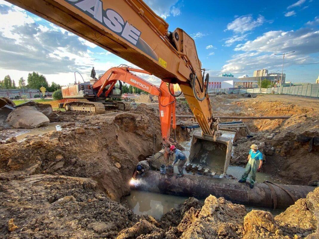 Укладка труб