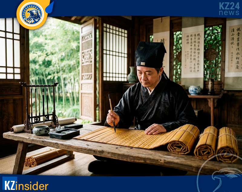 Почему в Азии писали вертикально сверху вниз