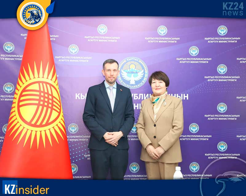 встреча Ника Боулера и Догдуркул Кендирбаевой