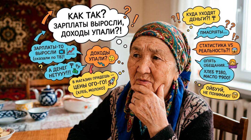 Казахская бабушка