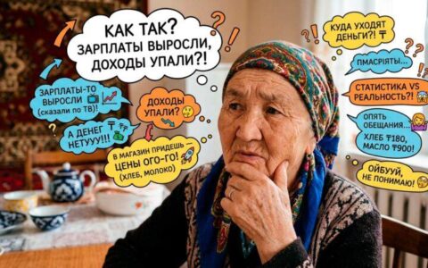 Казахская бабушка