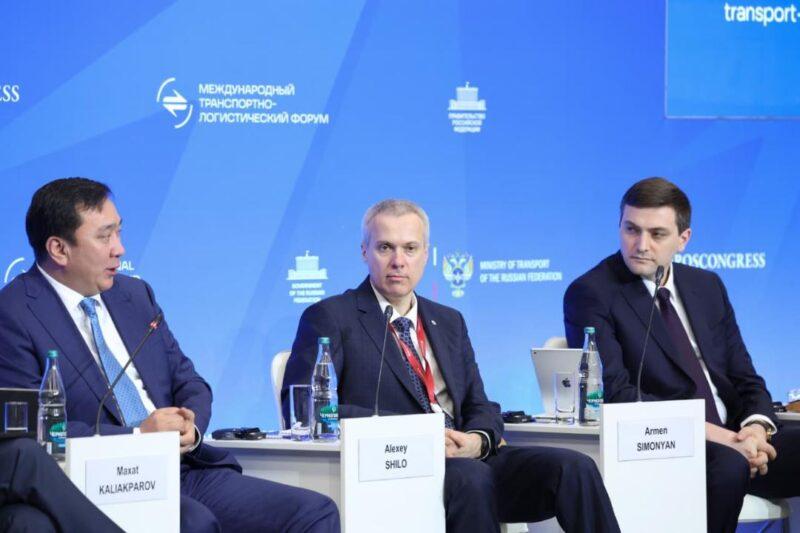 Казахстан представил опыт цифровизации транспорта на форуме в Санкт‑Петербурге 1 Выступление на форуме