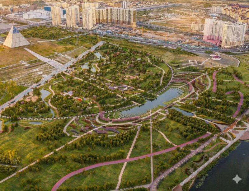 Новая столица Рендер нового места притяжения